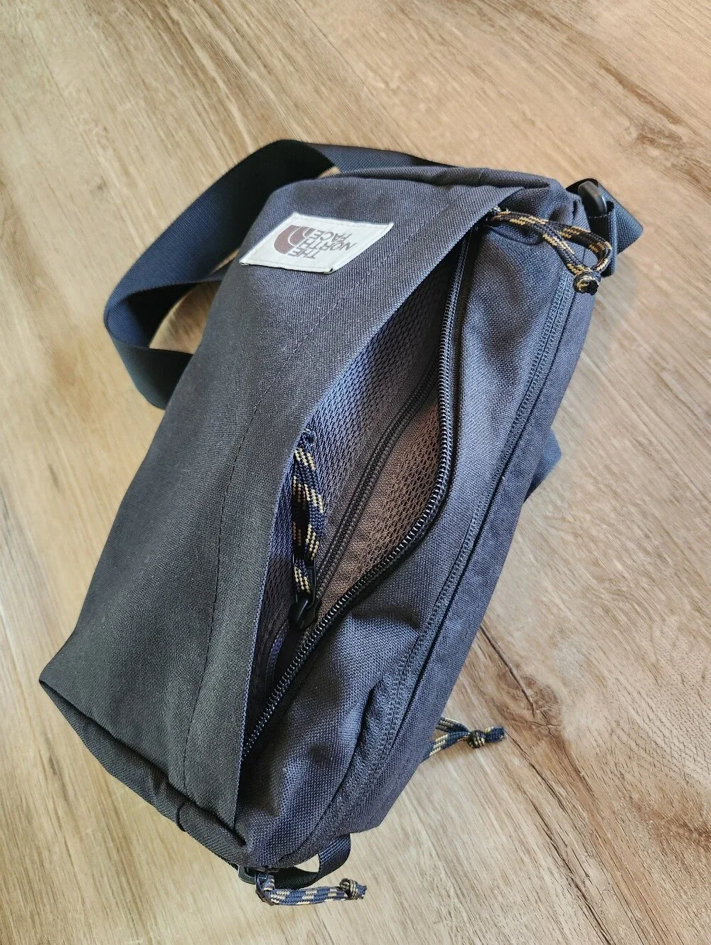The North Face Heathered Black Field Sling Bag